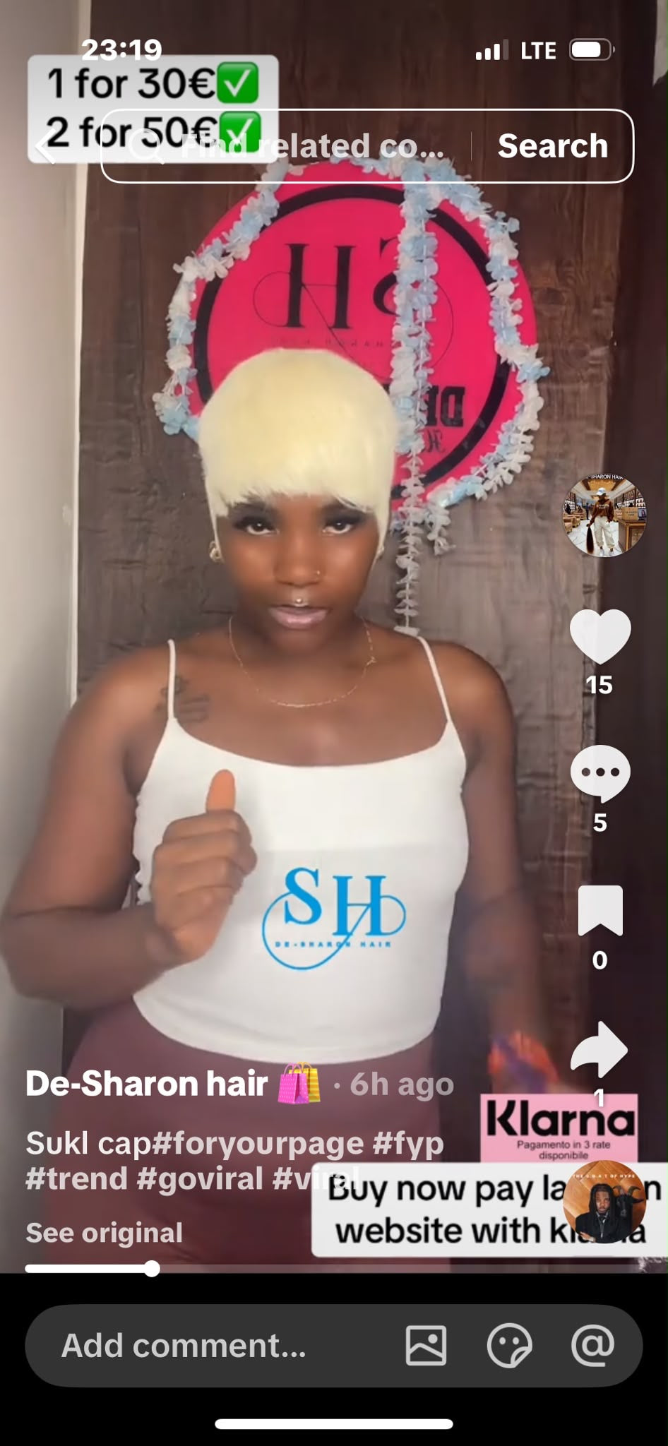 Sukl wig combo