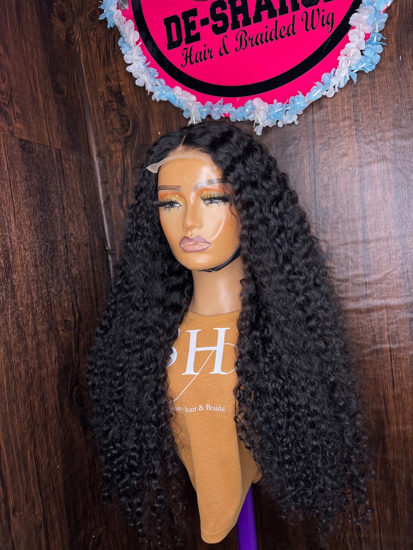 30inches deep curls