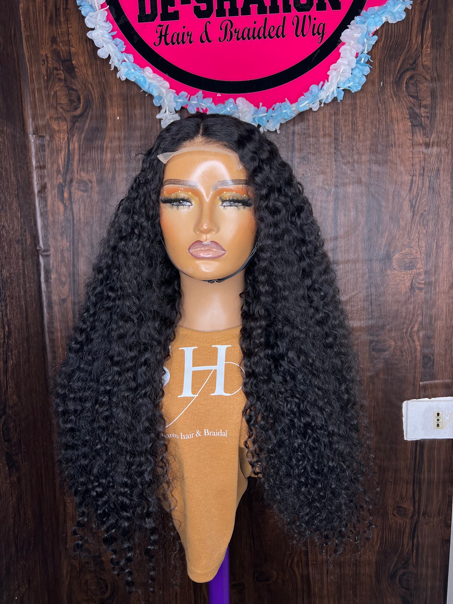 30inches deep curls
