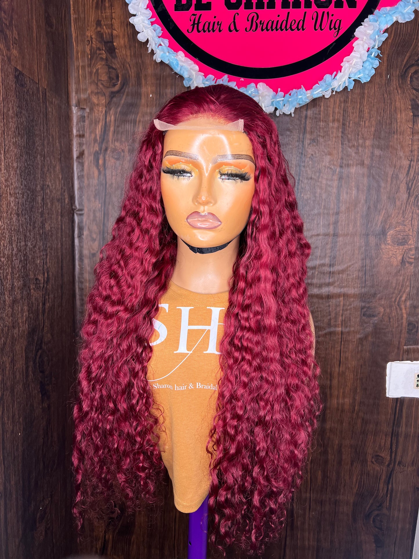 30inches deep curls