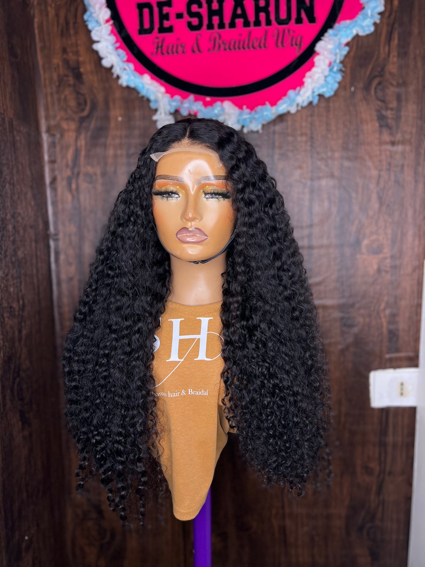 30inches deep curls