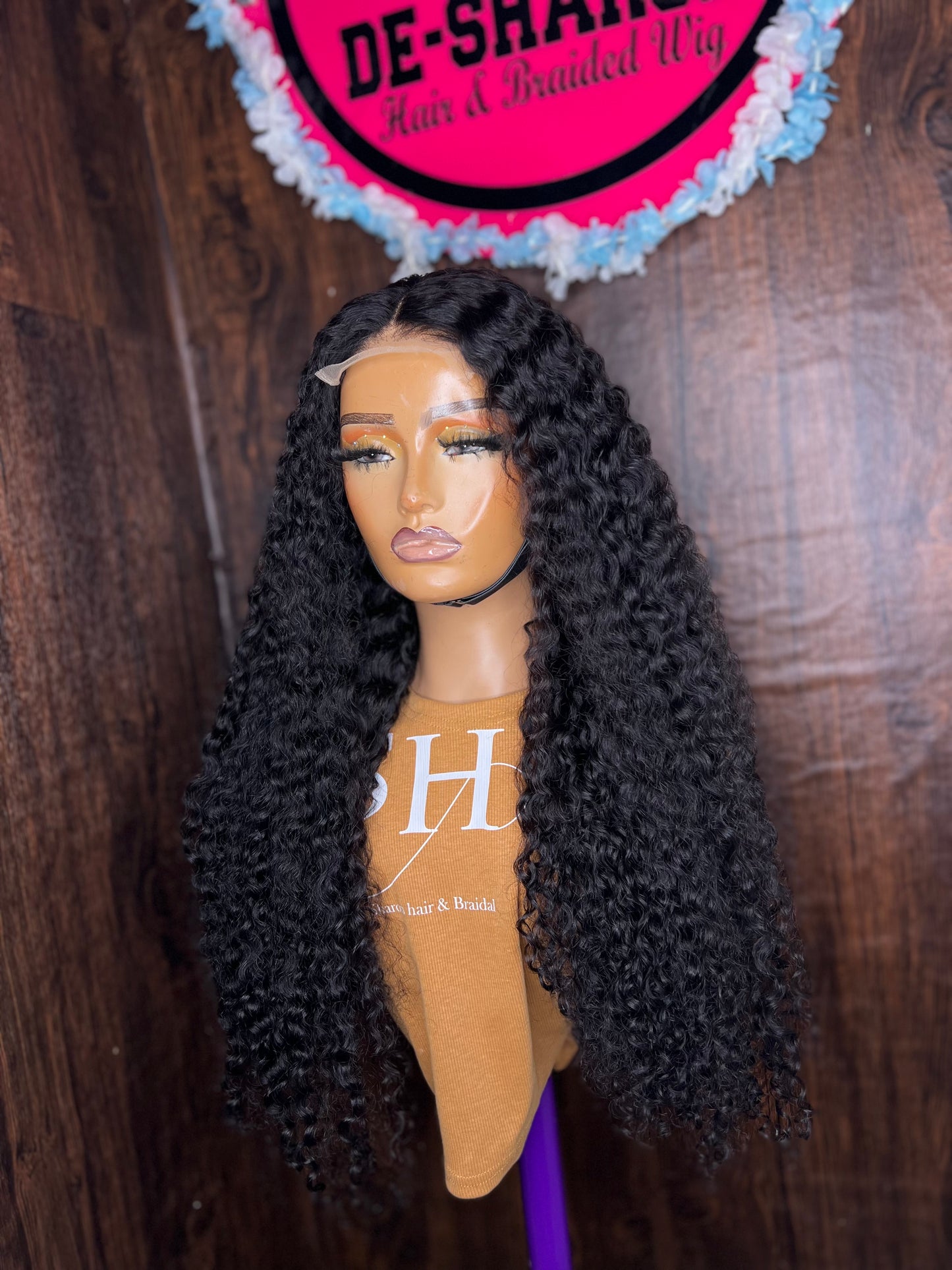 30inches deep curls