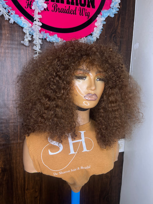 12inches half cast curls