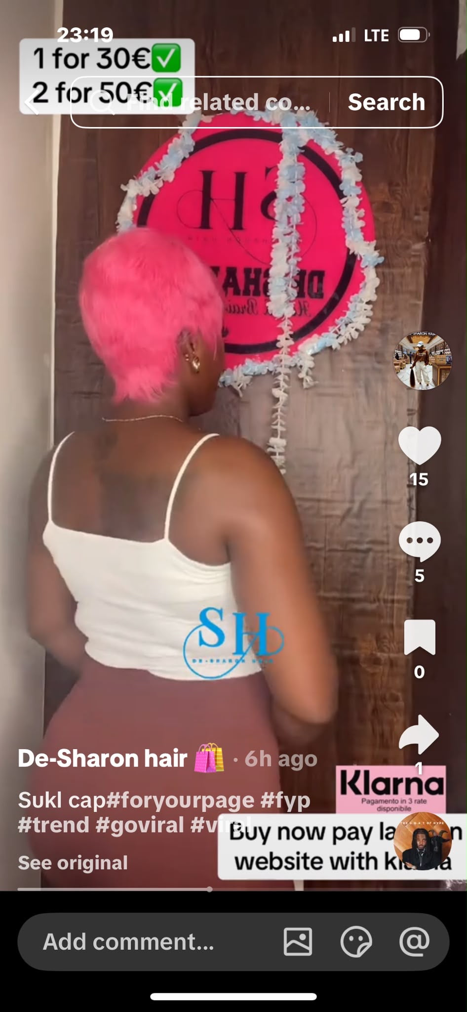 Sukl wig combo
