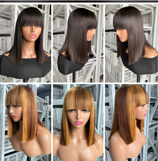 French short bob 12inches